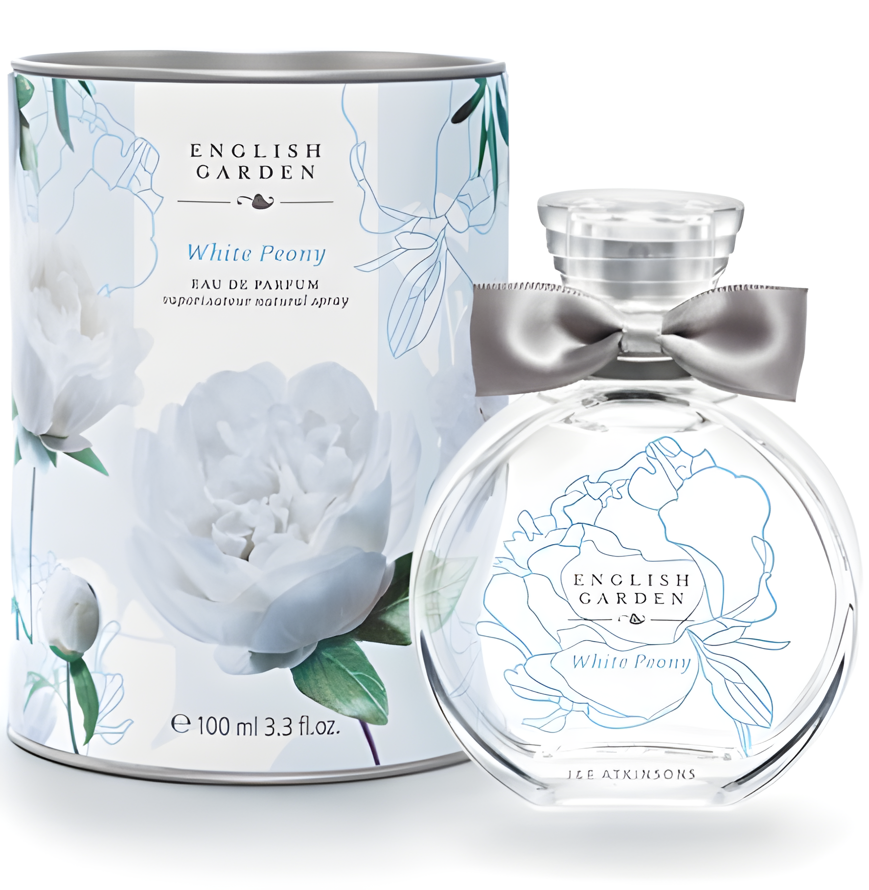 White Peony by Atkinsons perfume bottle