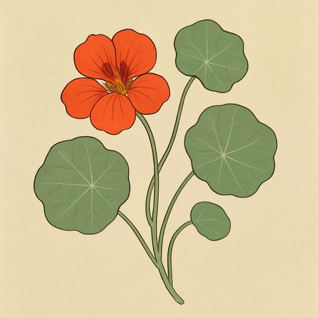 Picture of Nasturtium note