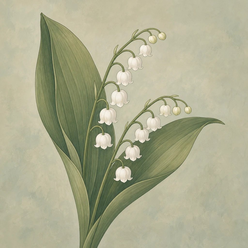 Picture of Lily-of-the-Valley note