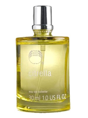 Citrella by The Body Shop perfume bottle
