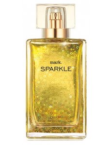 Sparkle by mark. perfume bottle