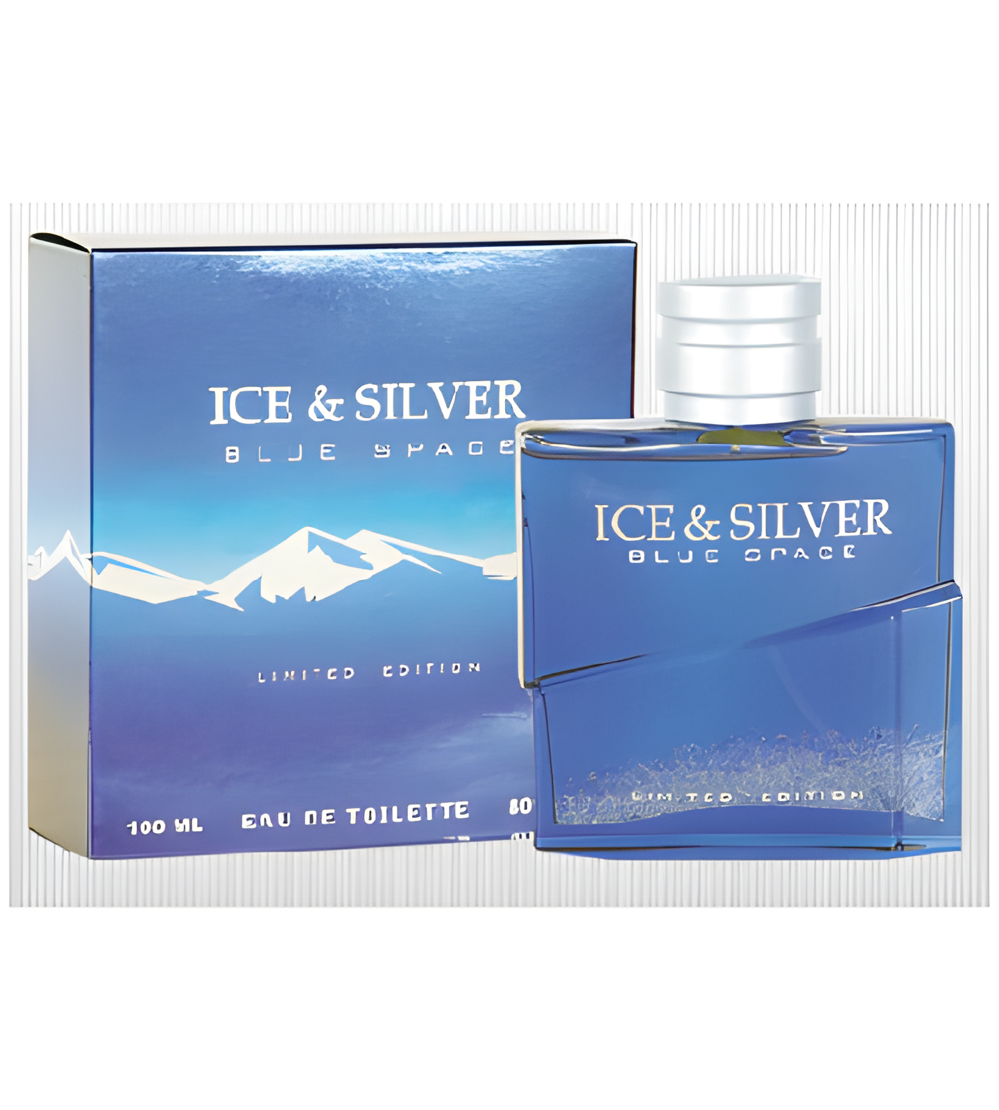 Ice & Silver Blue Space by Parfums Louis Armand perfume bottle