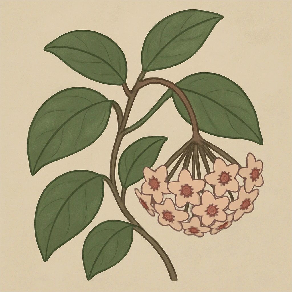 Picture of Hoya Carnosa Wax Plant note