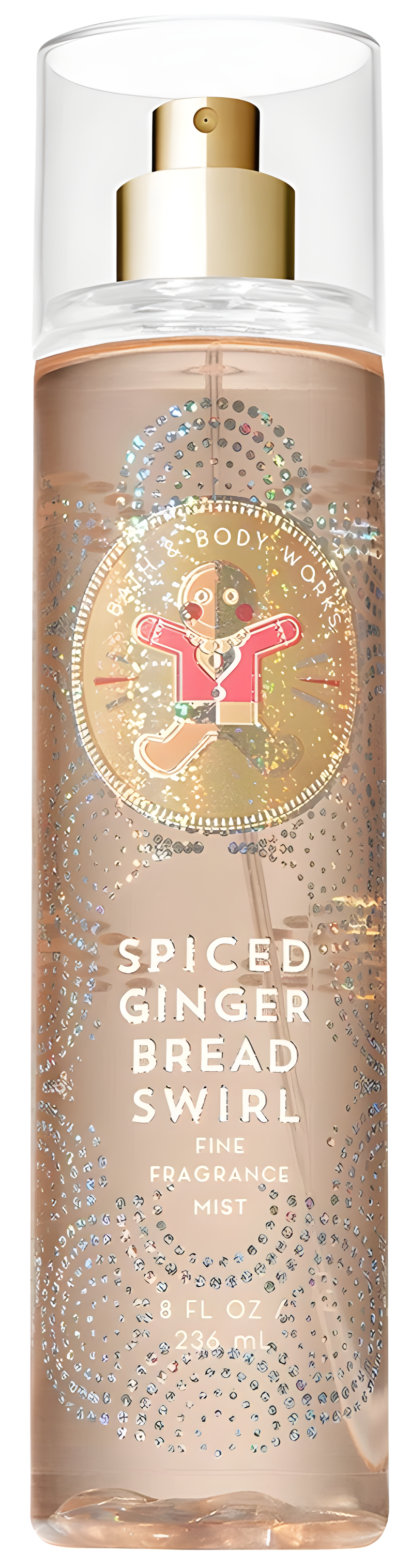 Spiced Gingerbread Swirl by Bath & Body Works perfume bottle