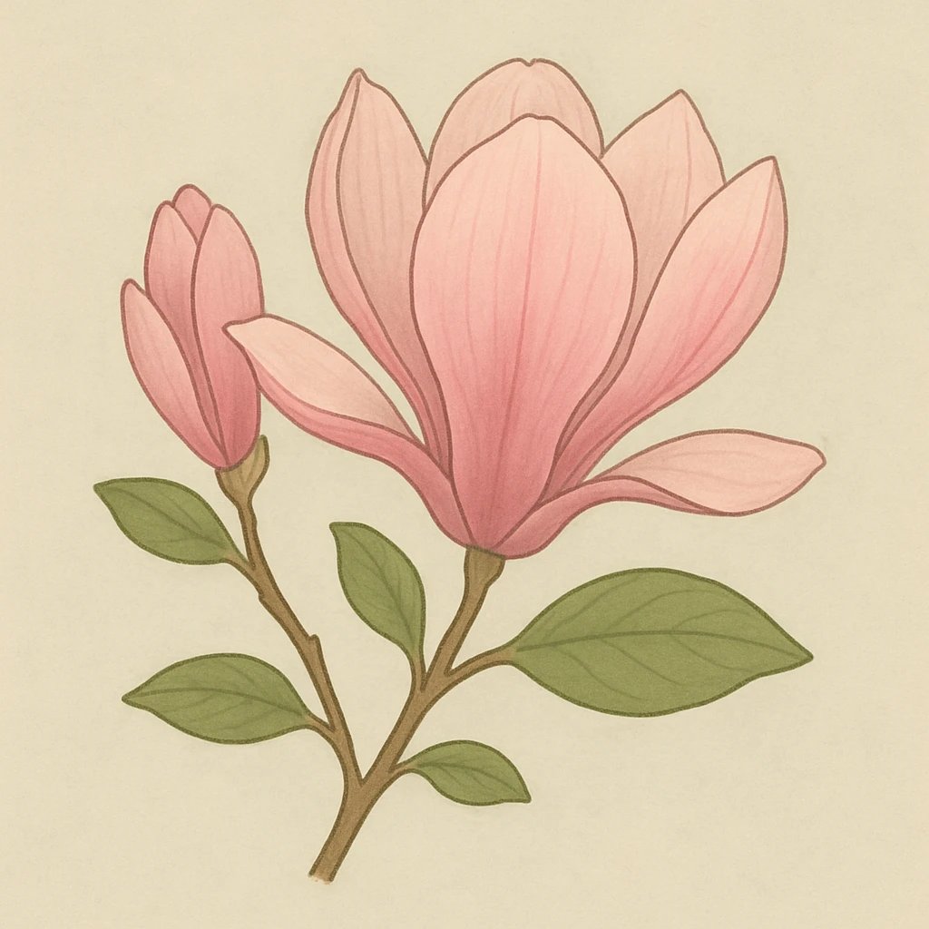 Picture of Saucer Magnolia note
