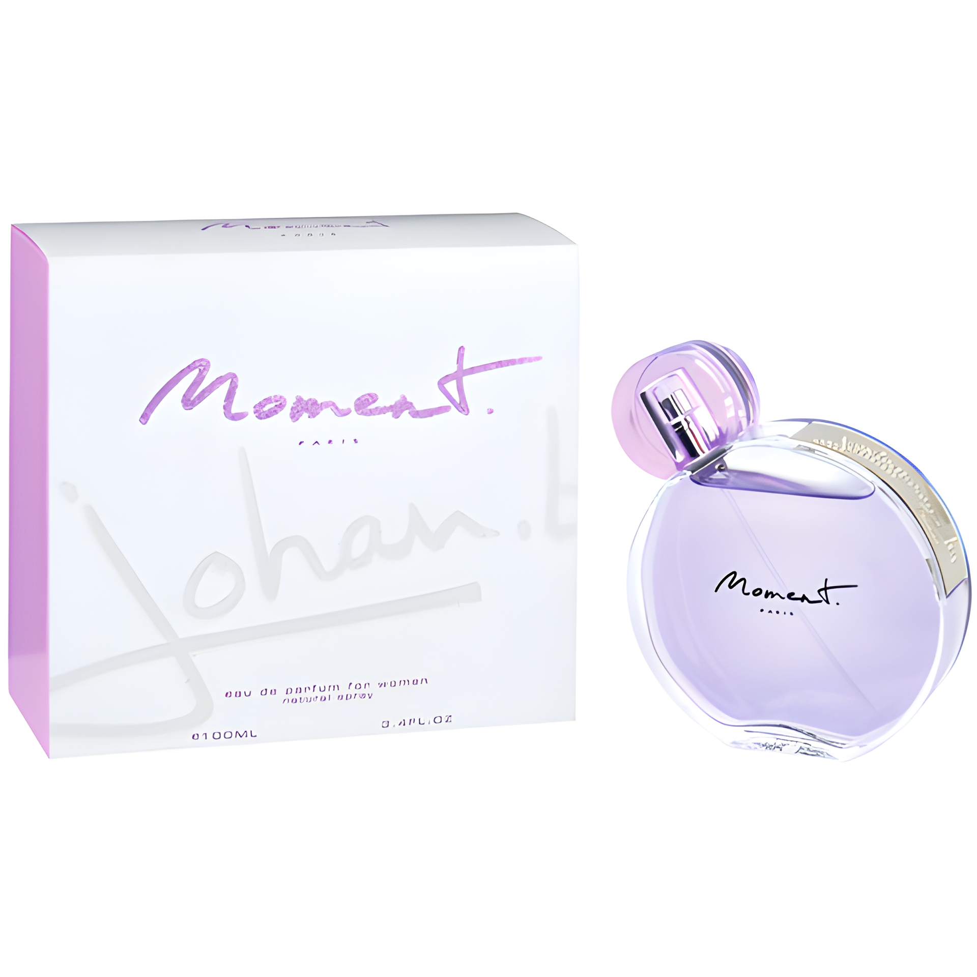 Moment by Johan B perfume bottle