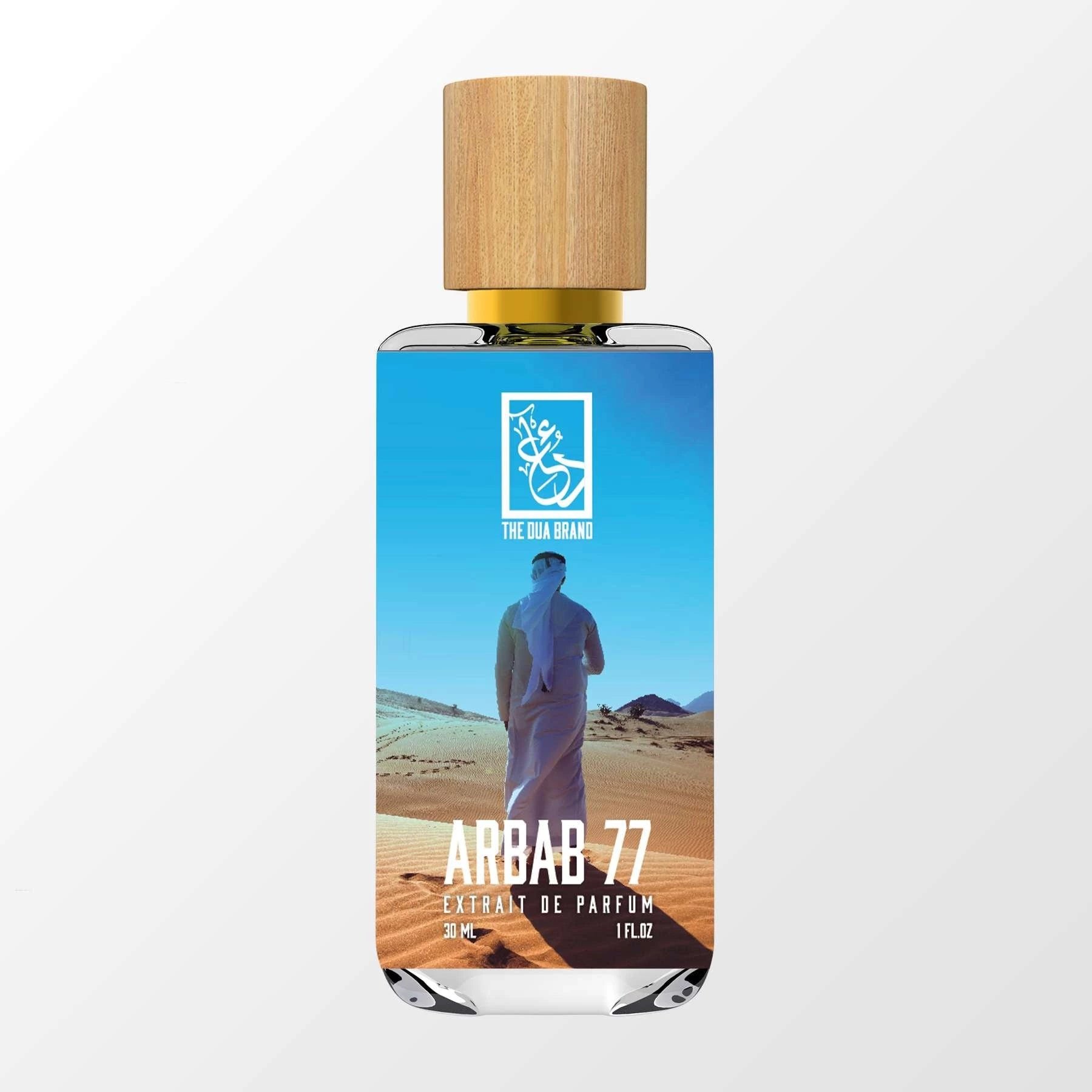 Arbab 77 by The Dua Brand perfume bottle