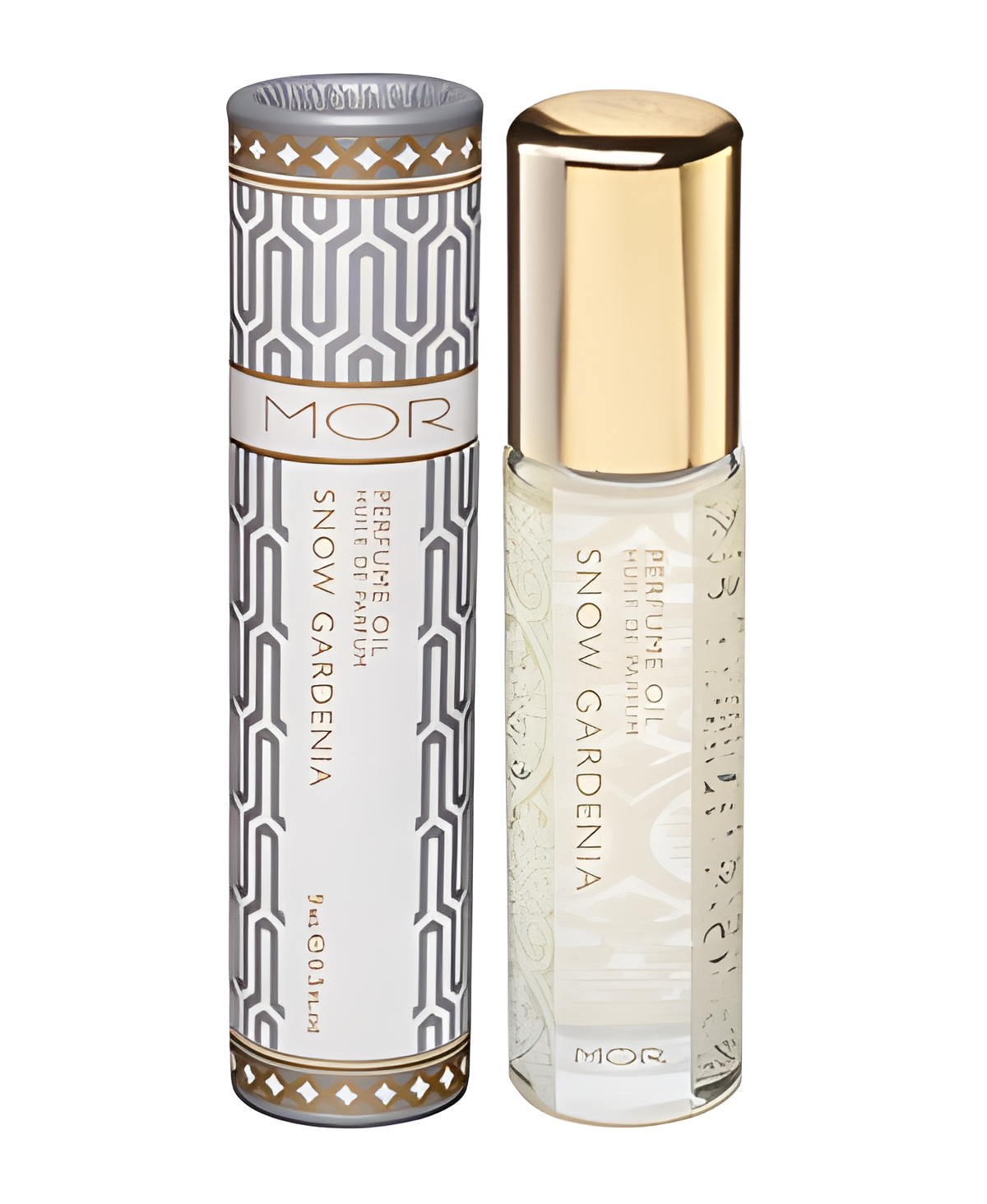 Snow Gardenia by MOR perfume bottle