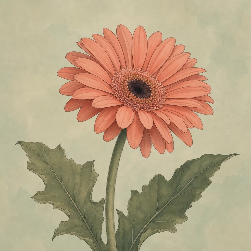 Picture of Gerbera note