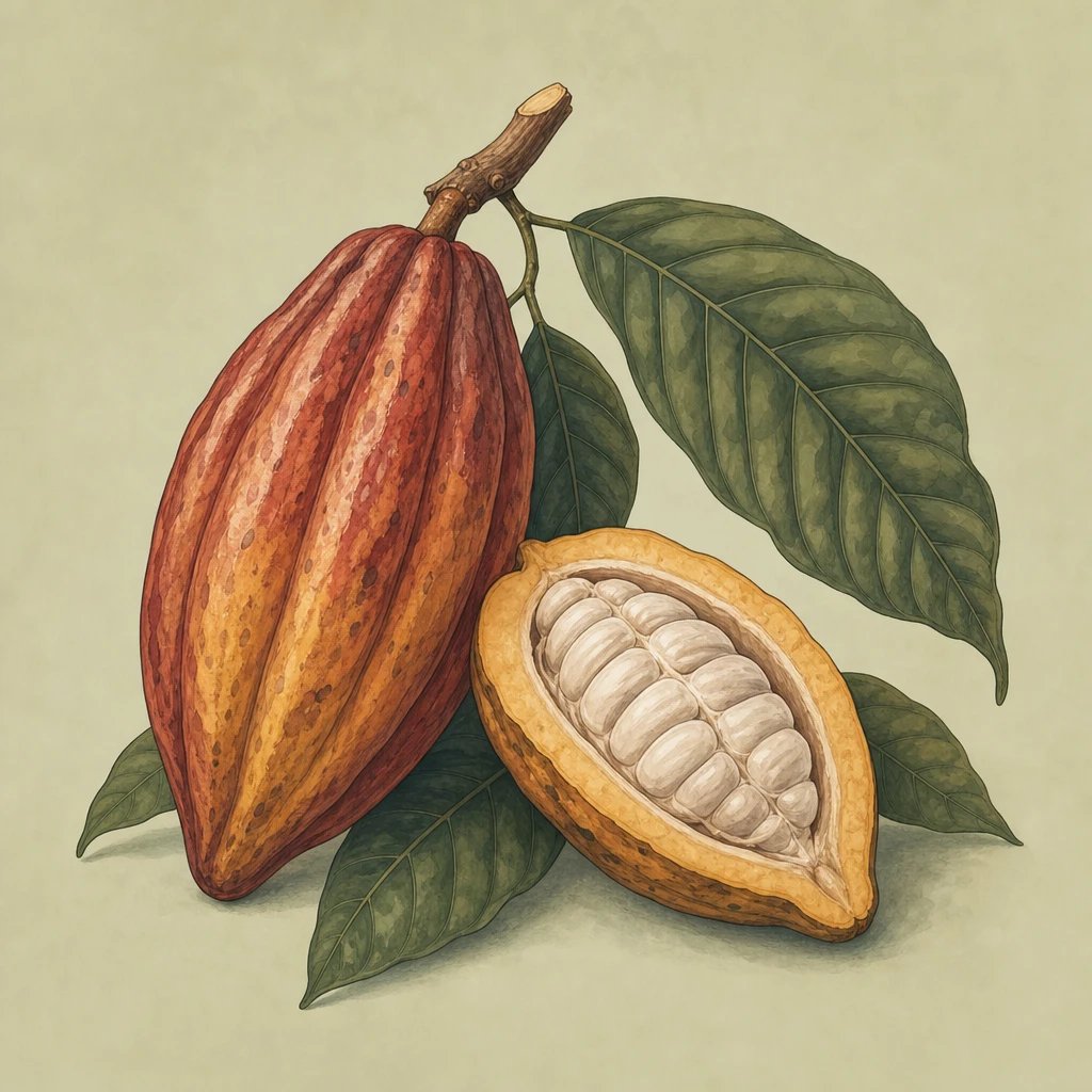 Picture of Cacao Pod note