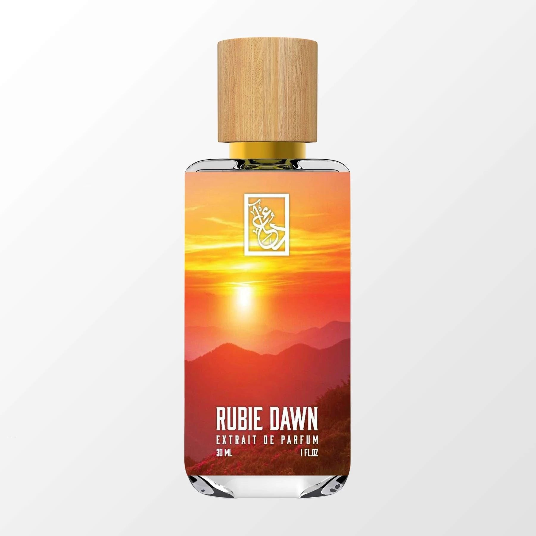 Rubie Dawn by The Dua Brand perfume bottle