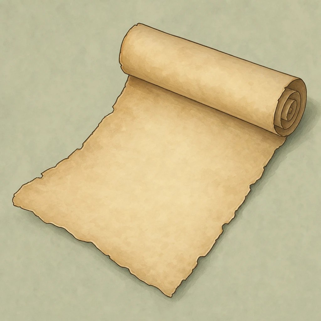 Picture of Parchment note