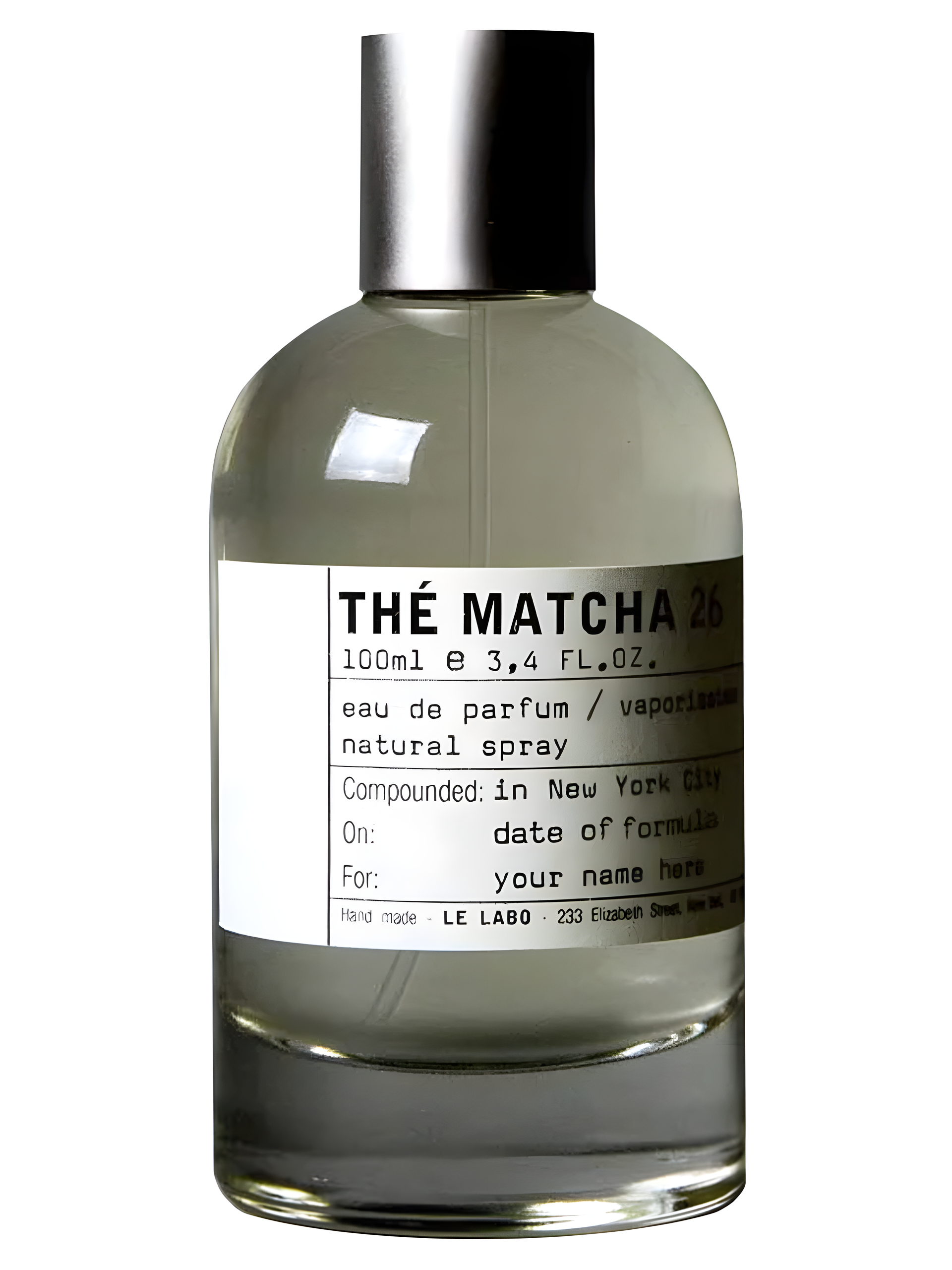 The Matcha 26 by Le Labo perfume bottle