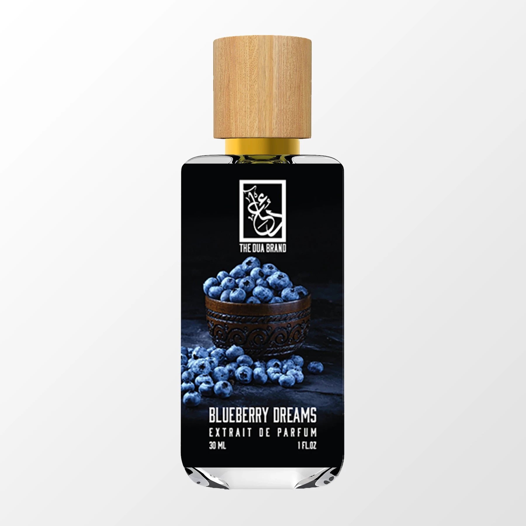 Blueberry Dreams by The Dua Brand perfume bottle