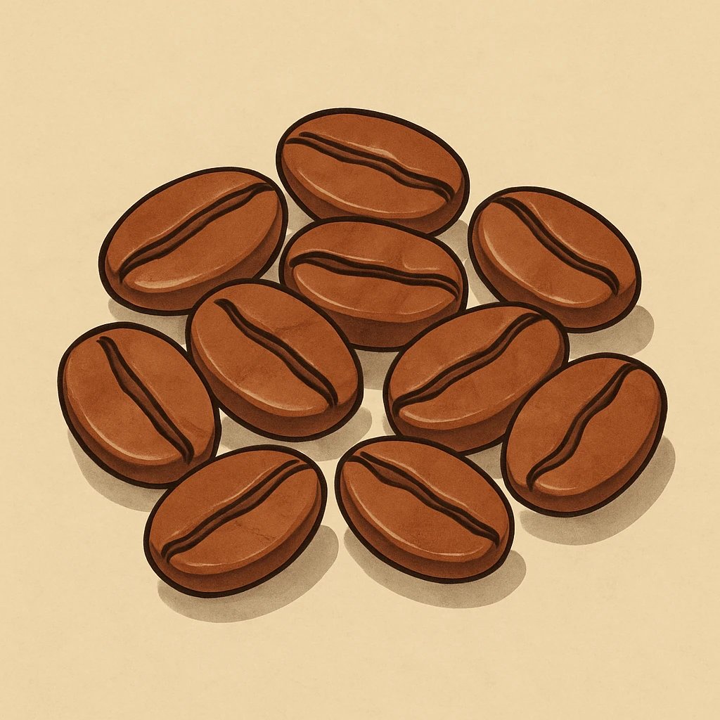 Picture of Roasted Coffee Beans note