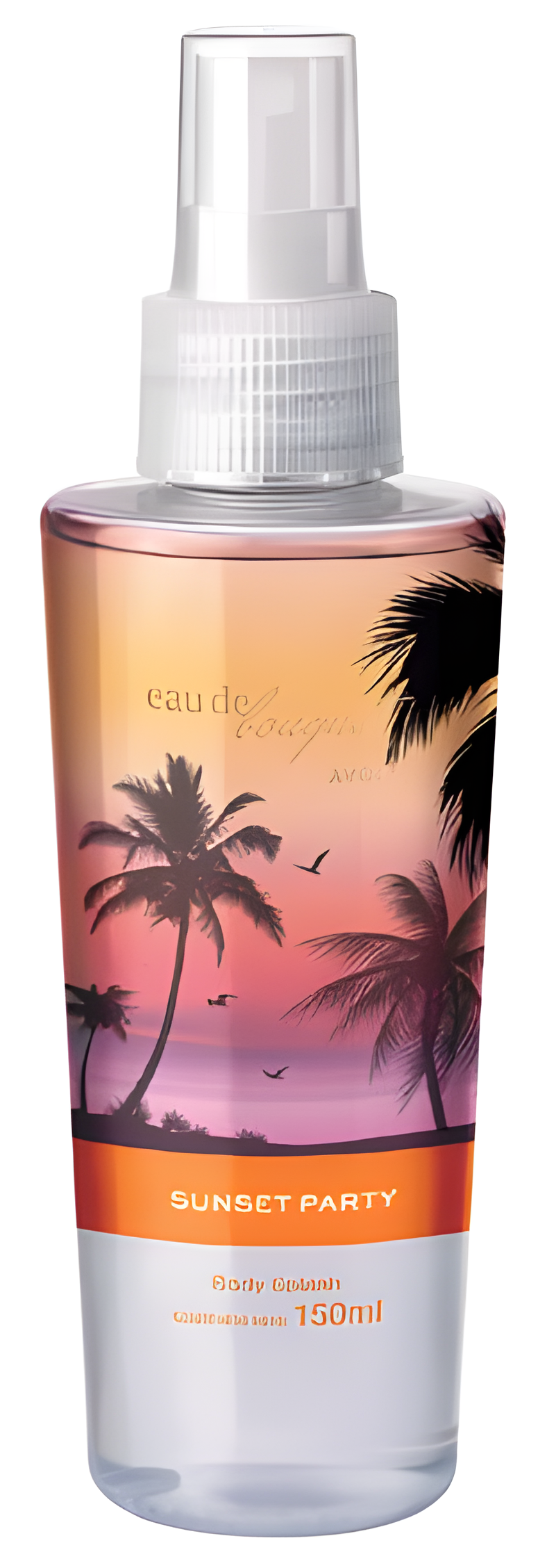 Eau de Bouquet Sunset Party by Avon perfume bottle