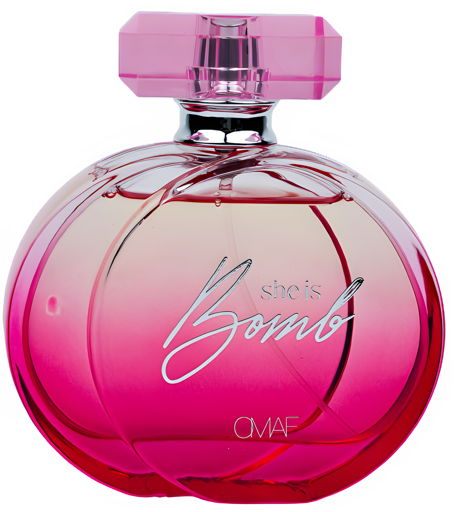 She Is Bomb by OMAF perfume bottle