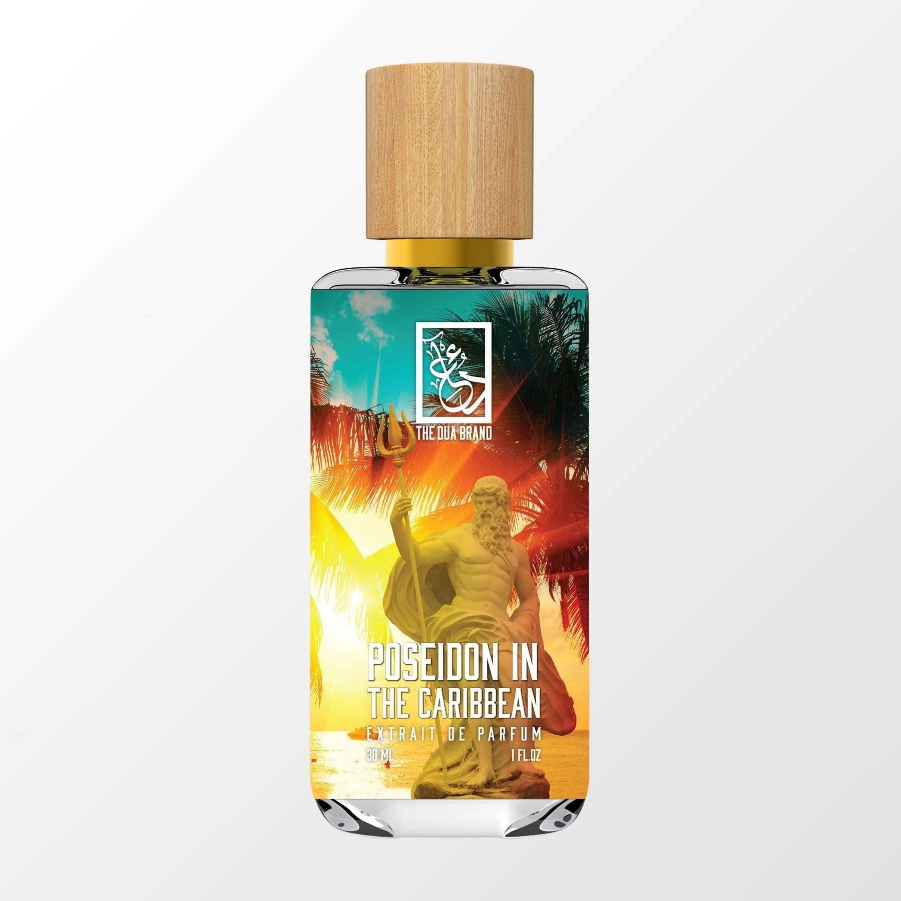 Poseidon in the Caribbean by The Dua Brand perfume bottle
