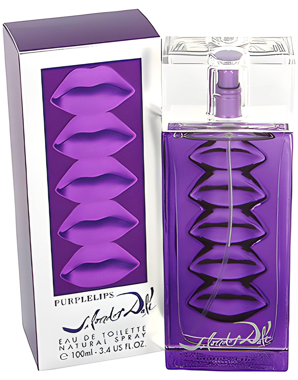 Purplelips by Salvador Dali perfume bottle
