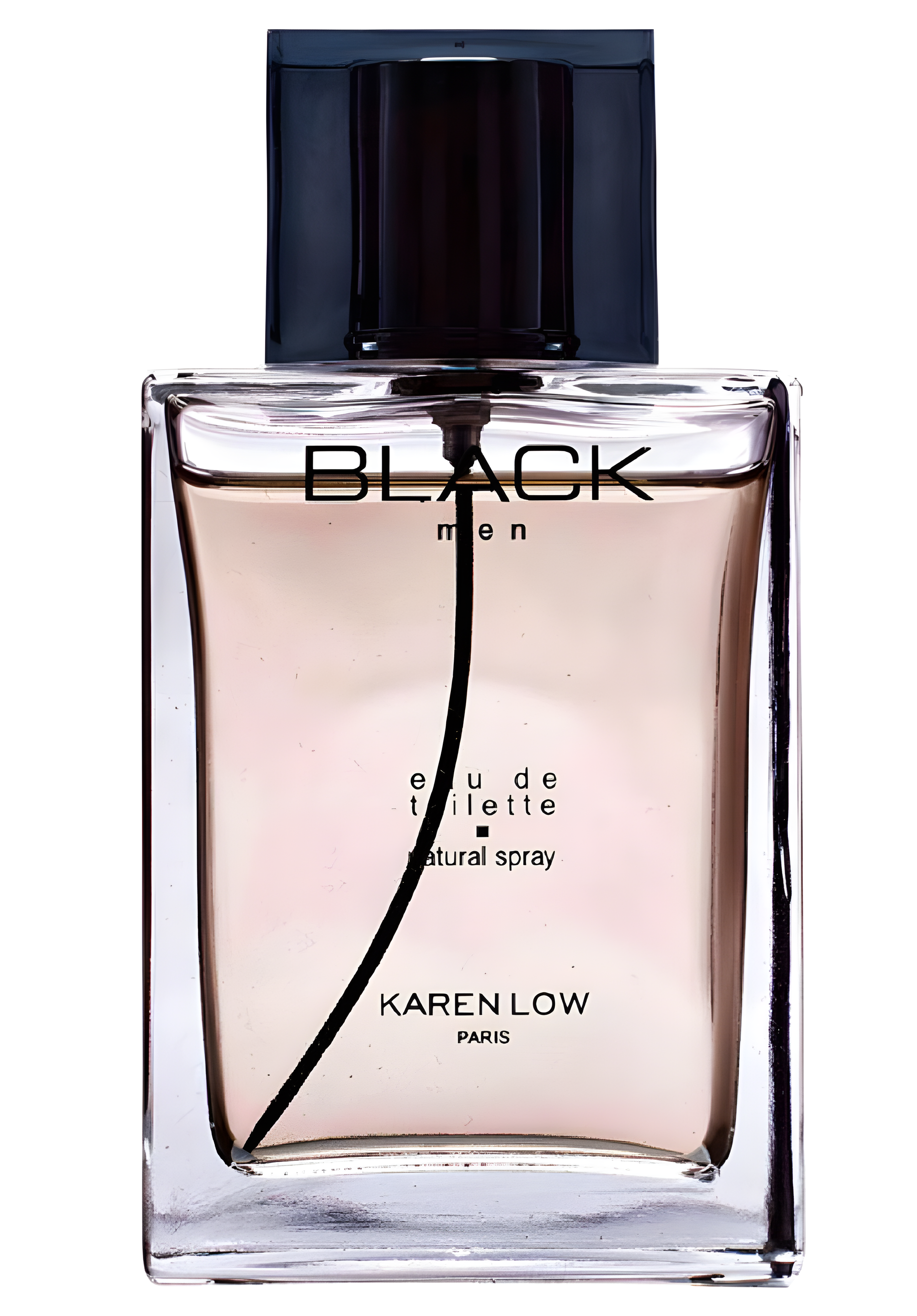 Black by Karen Low perfume bottle