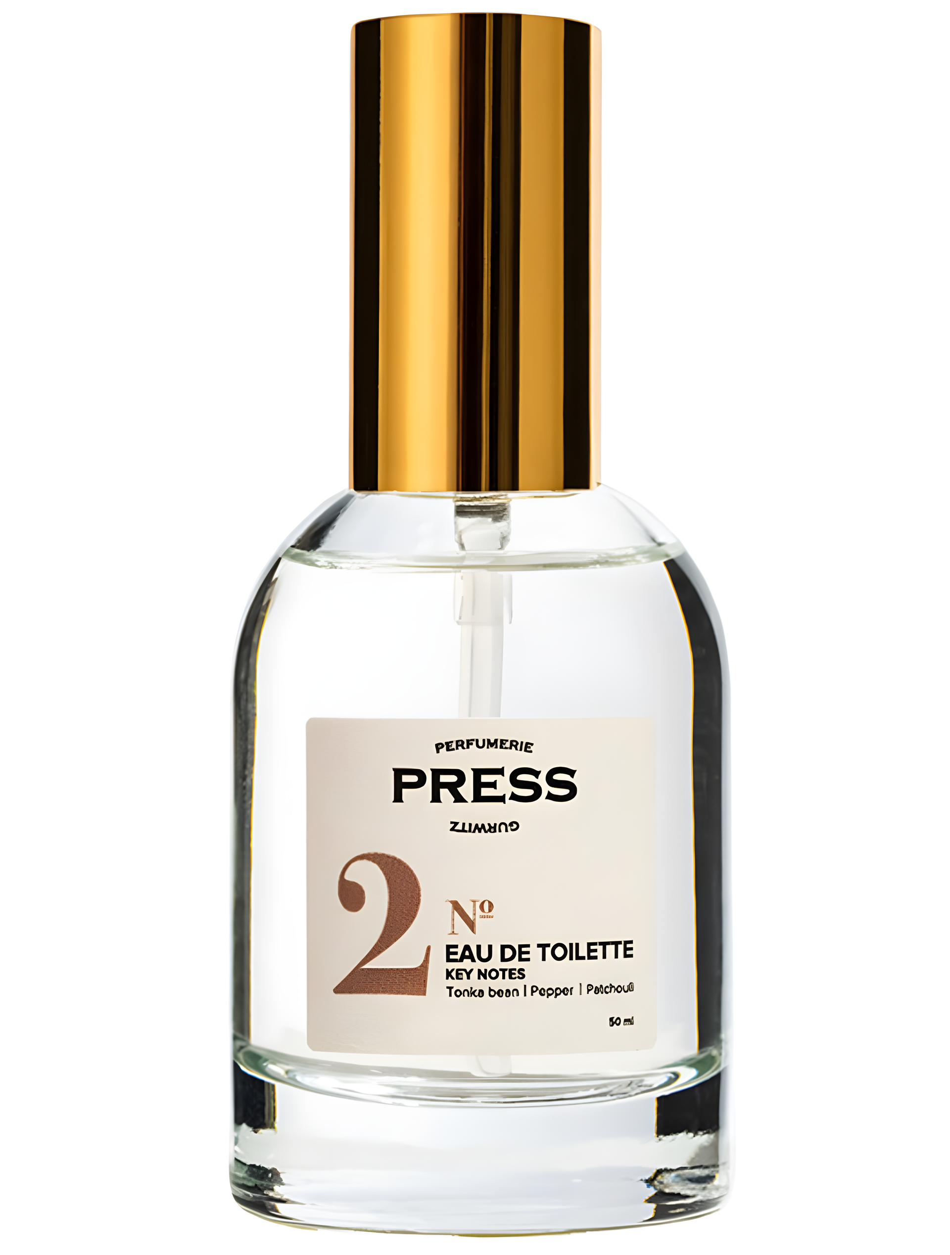 No. 2 by Press Gurwitz Perfumerie perfume bottle