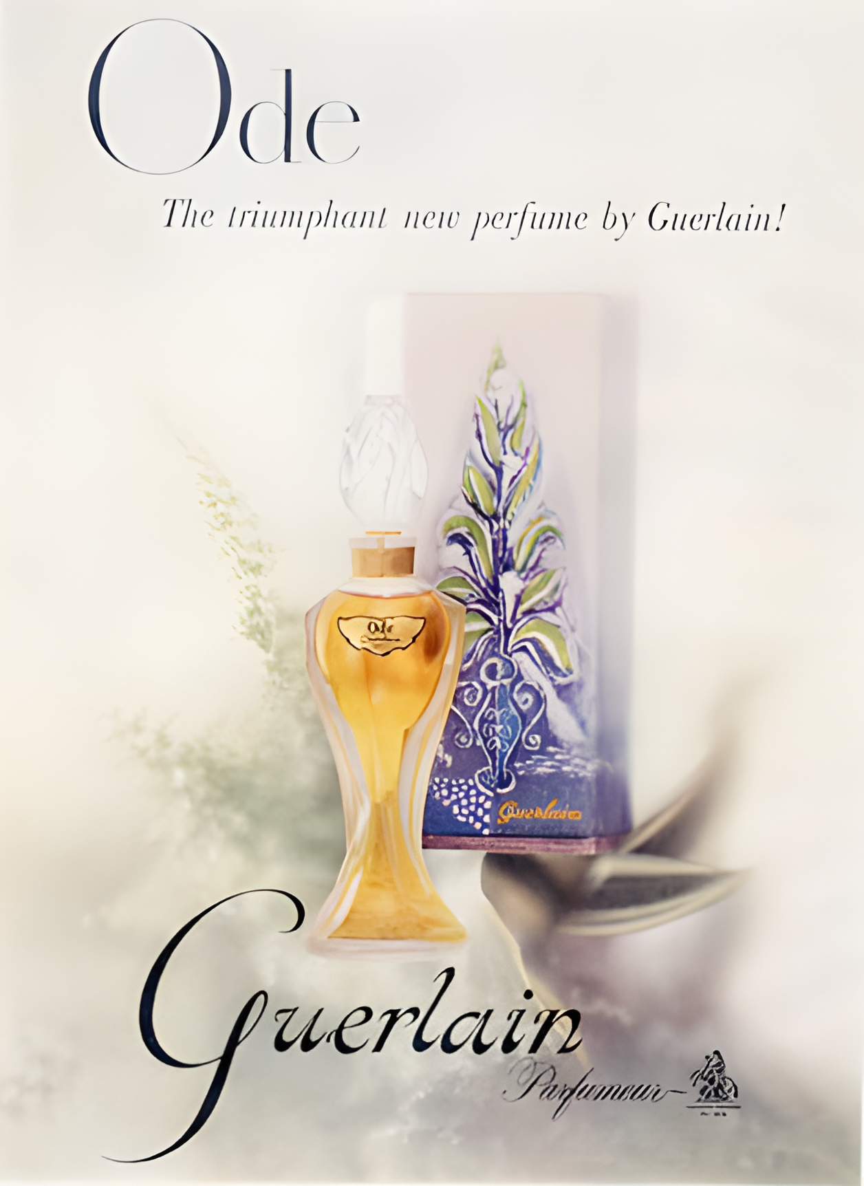 Ode by Guerlain perfume bottle