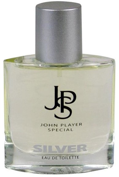 Silver by John Player Special perfume bottle