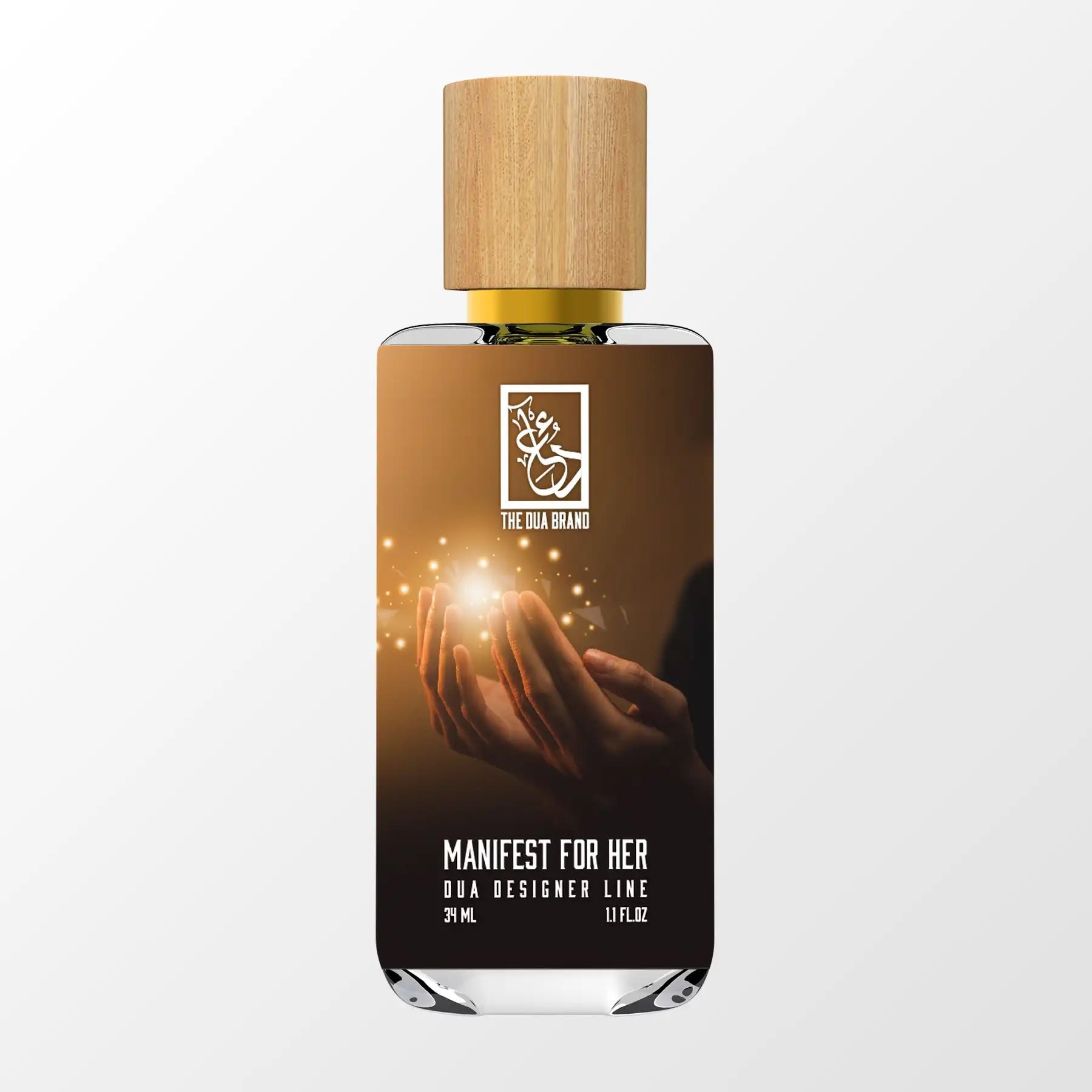 Manifest for Her by The Dua Brand perfume bottle