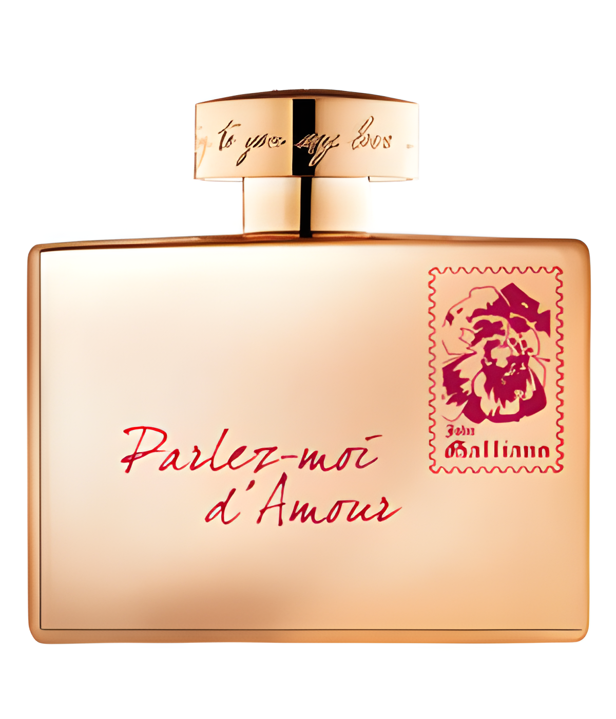 Parlez-Moi d'Amour Gold Edition by John Galliano perfume bottle