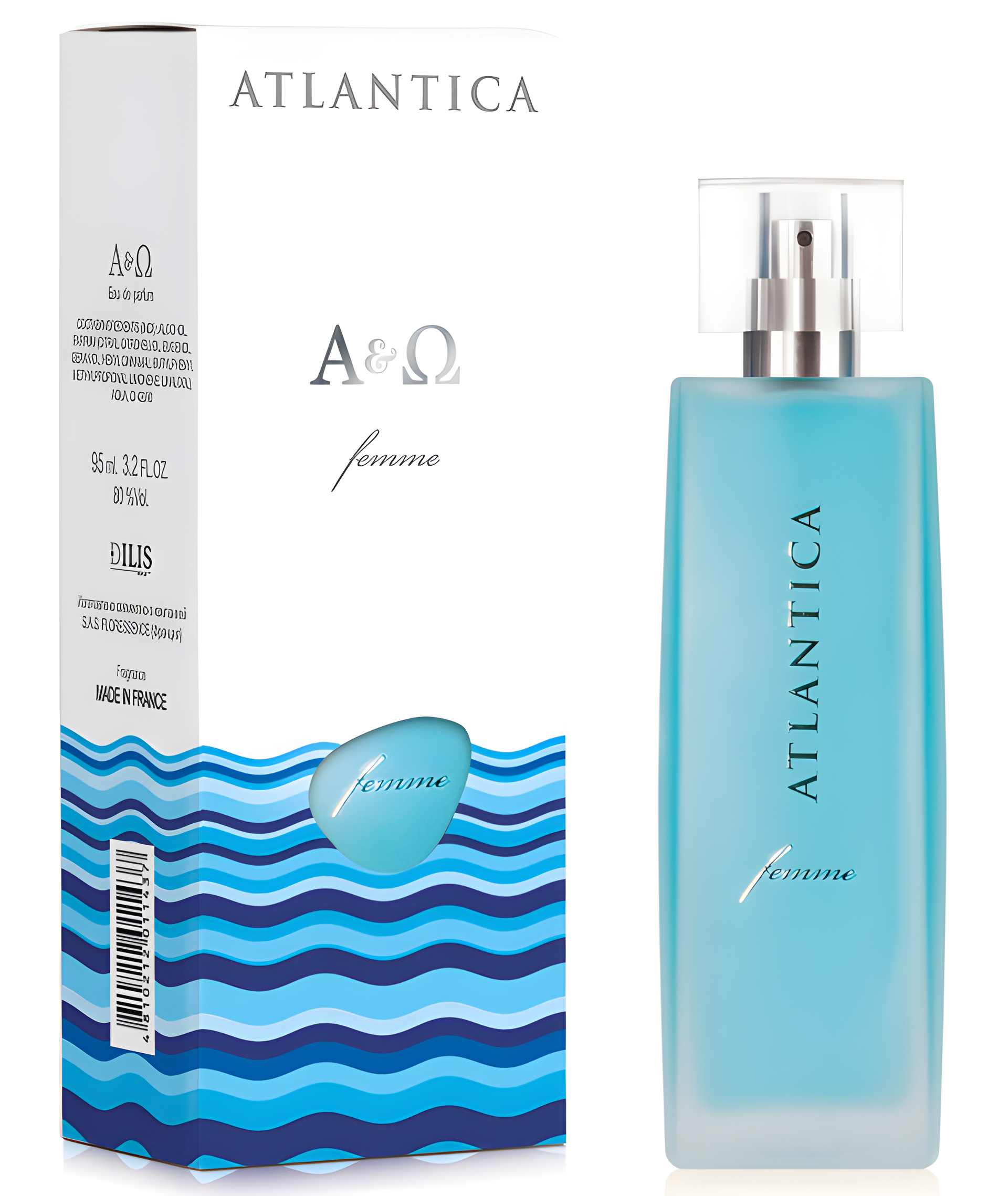 Atlantica Femme Alpha & Omega by Dilís Parfum perfume bottle