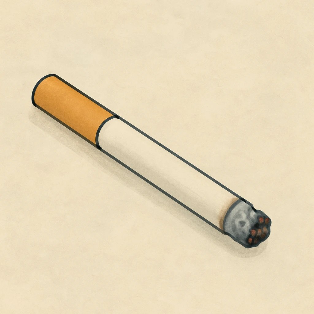 Picture of Cigarette note