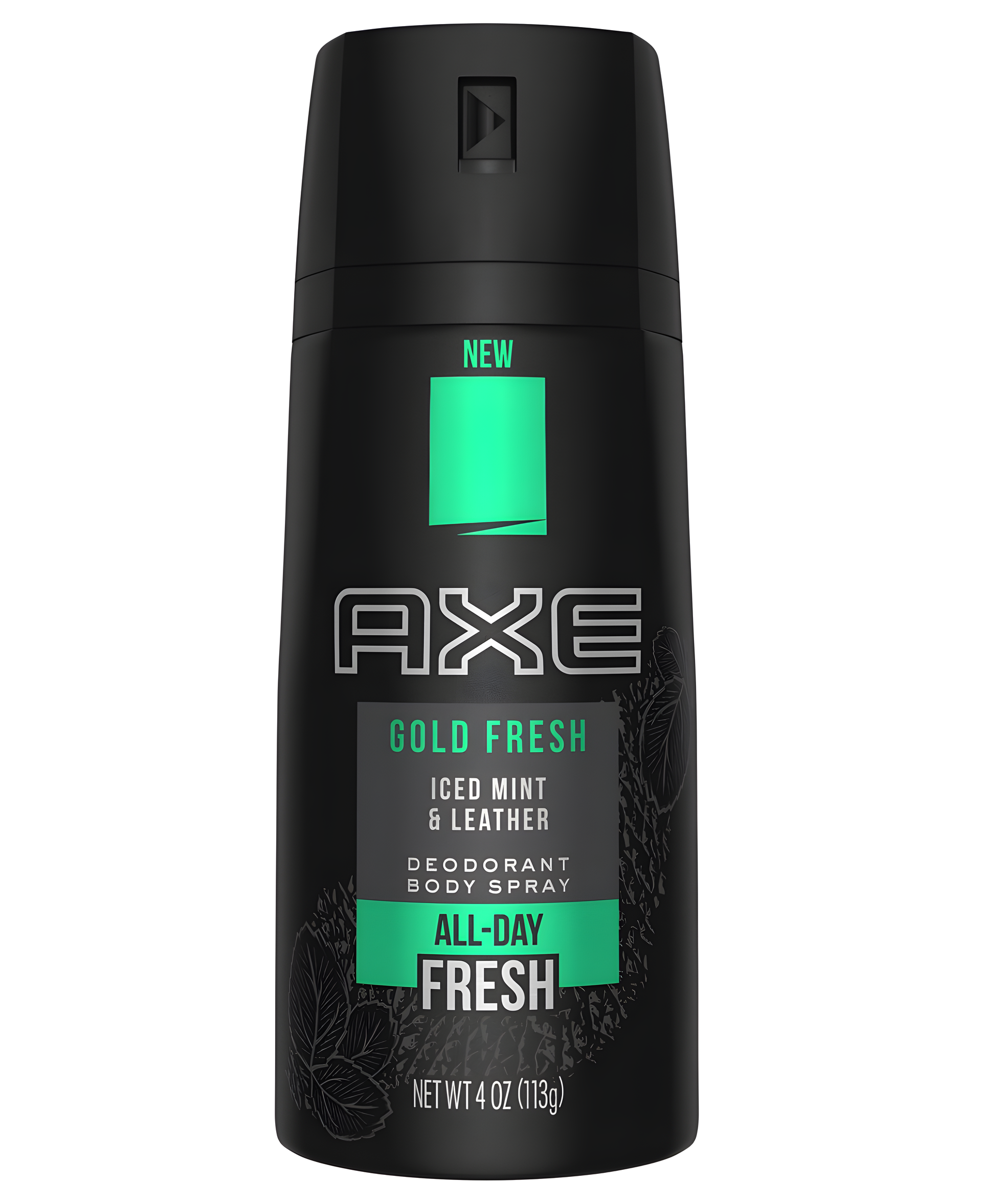 Gold Fresh Iced Mint and Leather by AXE perfume bottle