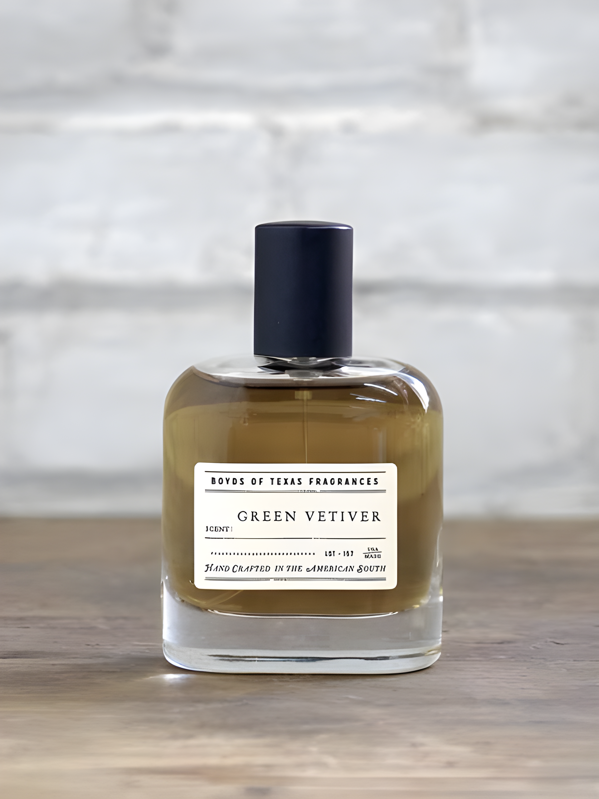 Green Vetiver by Boyd's of Texas perfume bottle