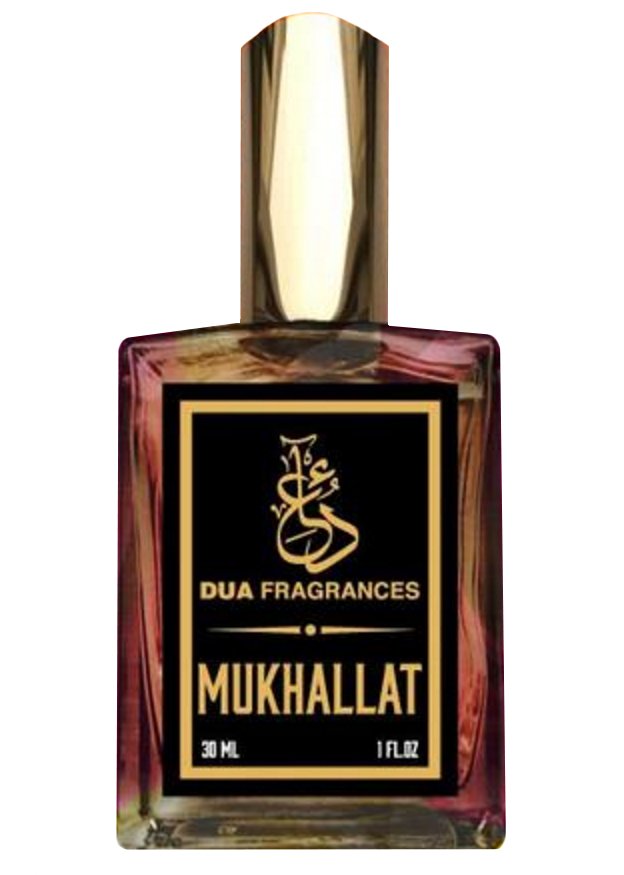Mukhallat by The Dua Brand perfume bottle