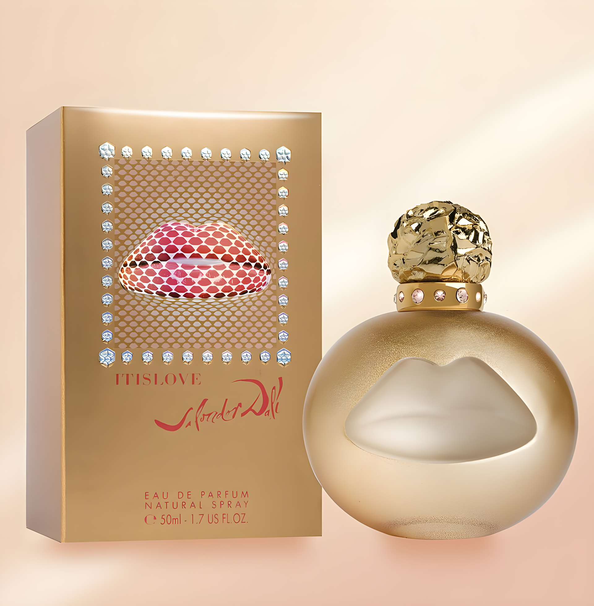 ITISLOVE by Salvador Dali perfume bottle