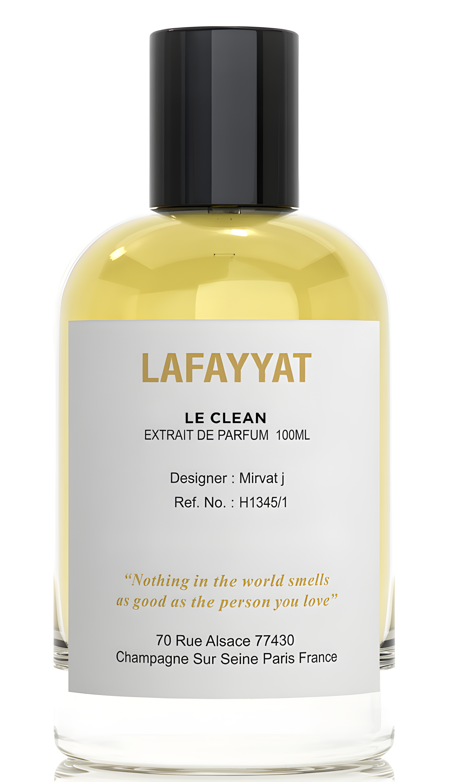 Le Clean by Lafayyat perfume bottle