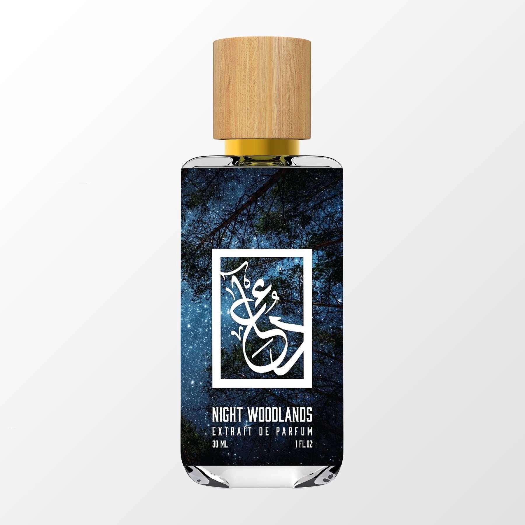 Night Woodlands by The Dua Brand perfume bottle