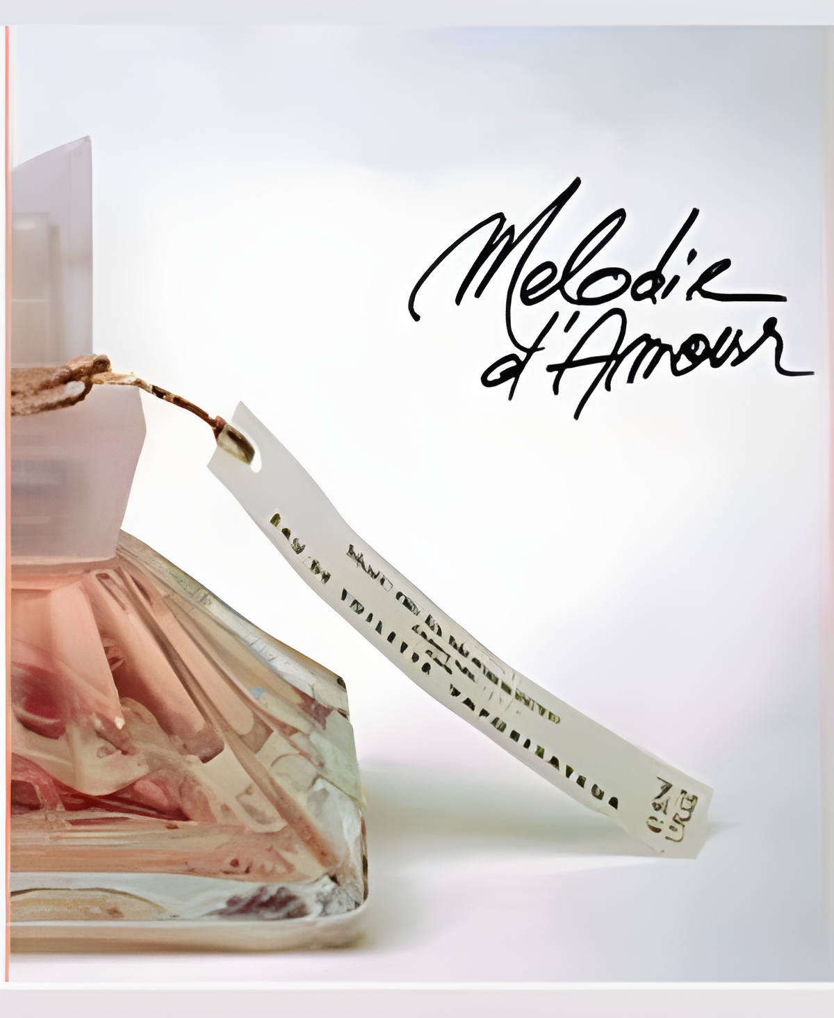 Melodie d'Amour by Marc de la Morandiere perfume bottle