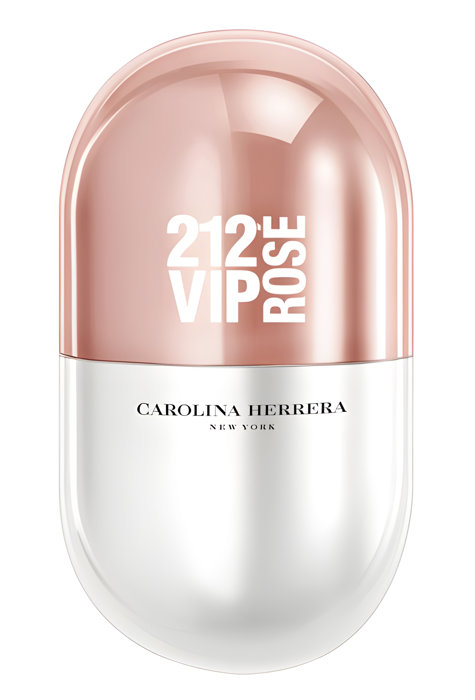 212 VIP Rose Pills by Carolina Herrera perfume bottle