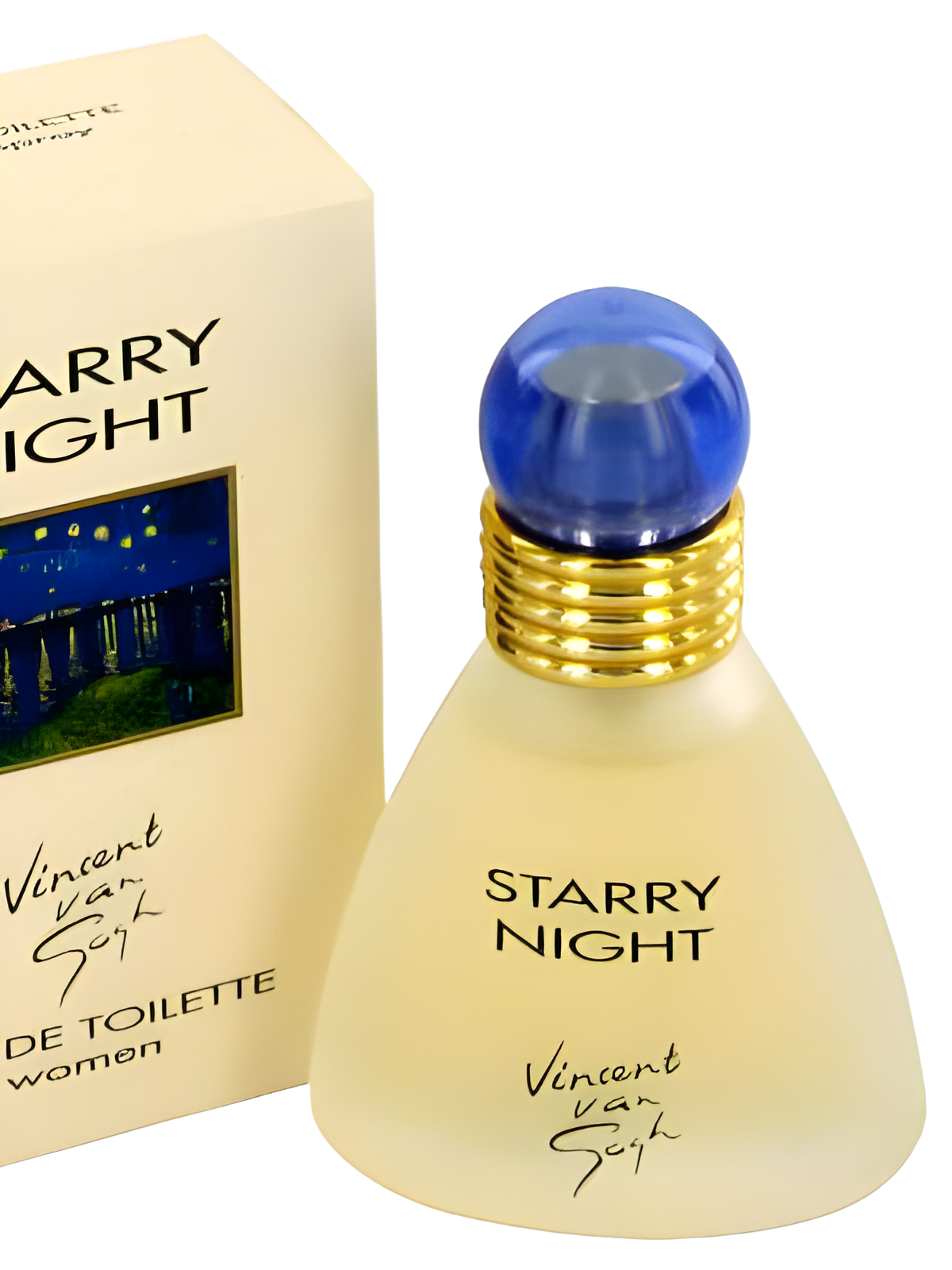 Starry Night by Vincent van Gogh perfume bottle