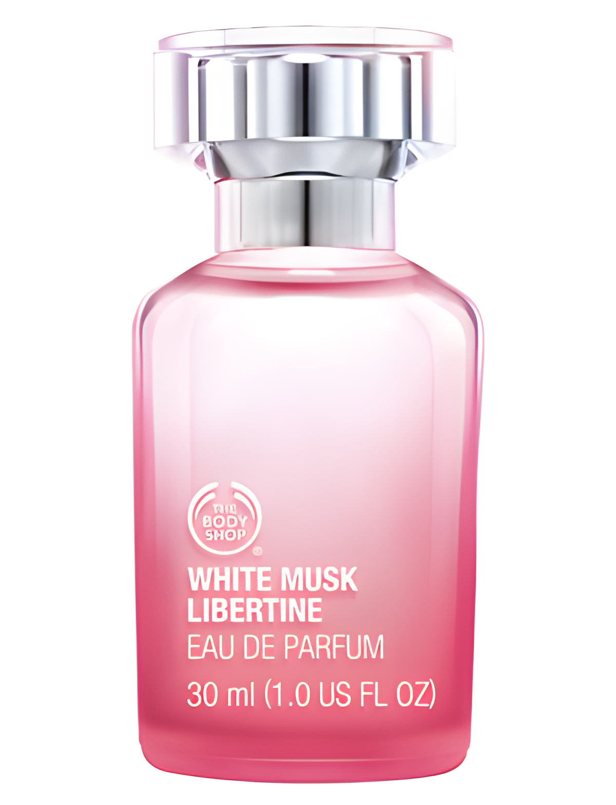 White Musk Libertine by The Body Shop perfume bottle