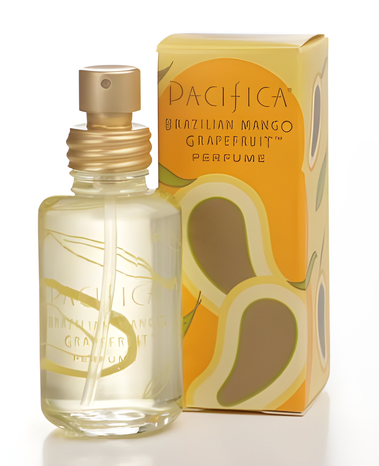 Brazilian Mango Grapefruit by Pacifica perfume bottle