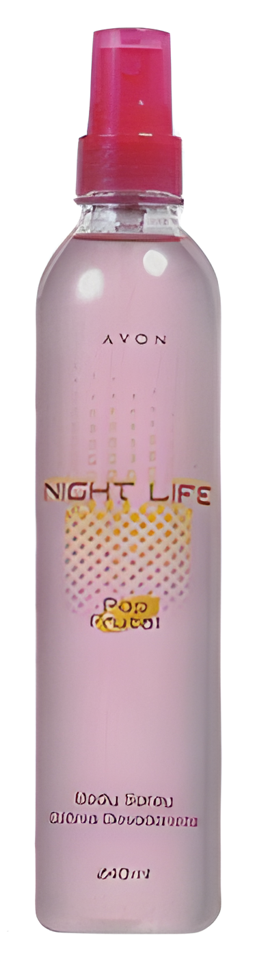 Night Life Pop Frutal by Avon perfume bottle