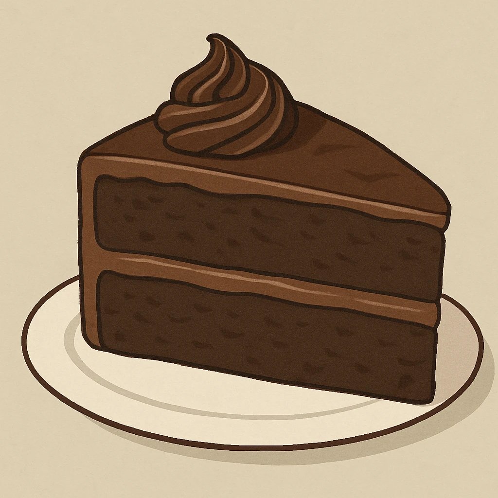 Picture of Chocolate Cake note