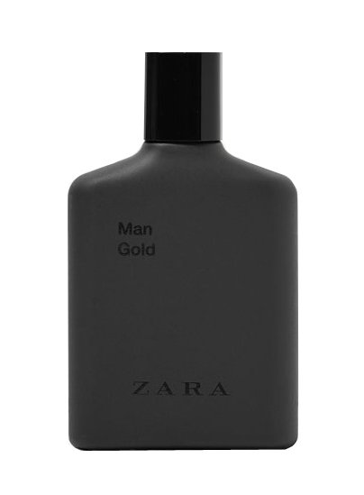 Man Gold by Zara perfume bottle
