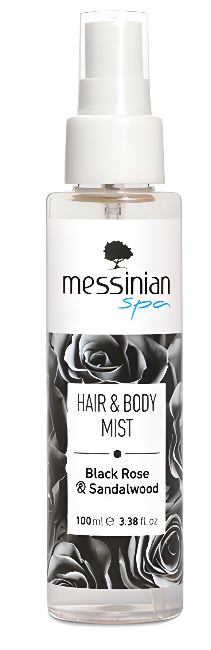 Black Rose & Sandalwood by Messinian SPA perfume bottle