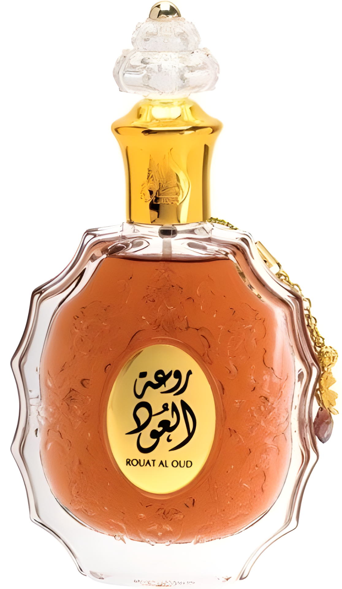 Rouat Al Oud by Lattafa Perfumes perfume bottle