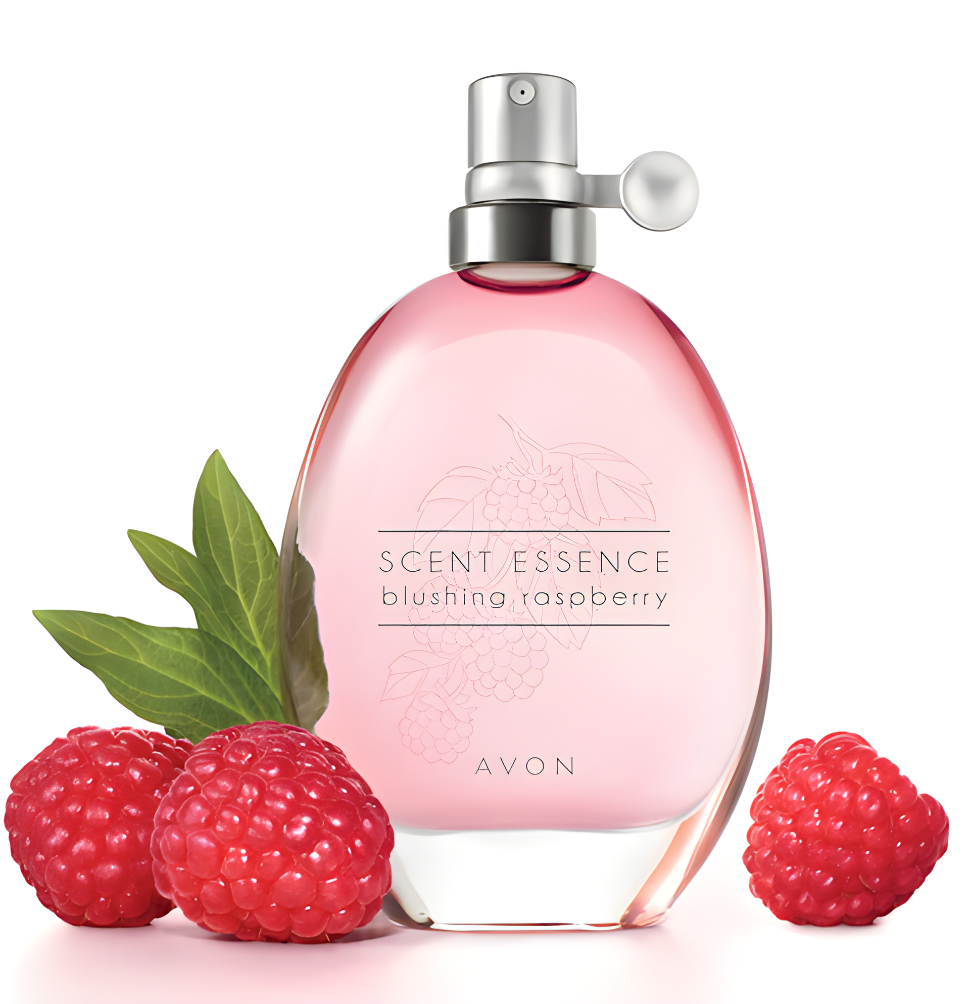 Scent Essence - Blushing Raspberry by Avon perfume bottle