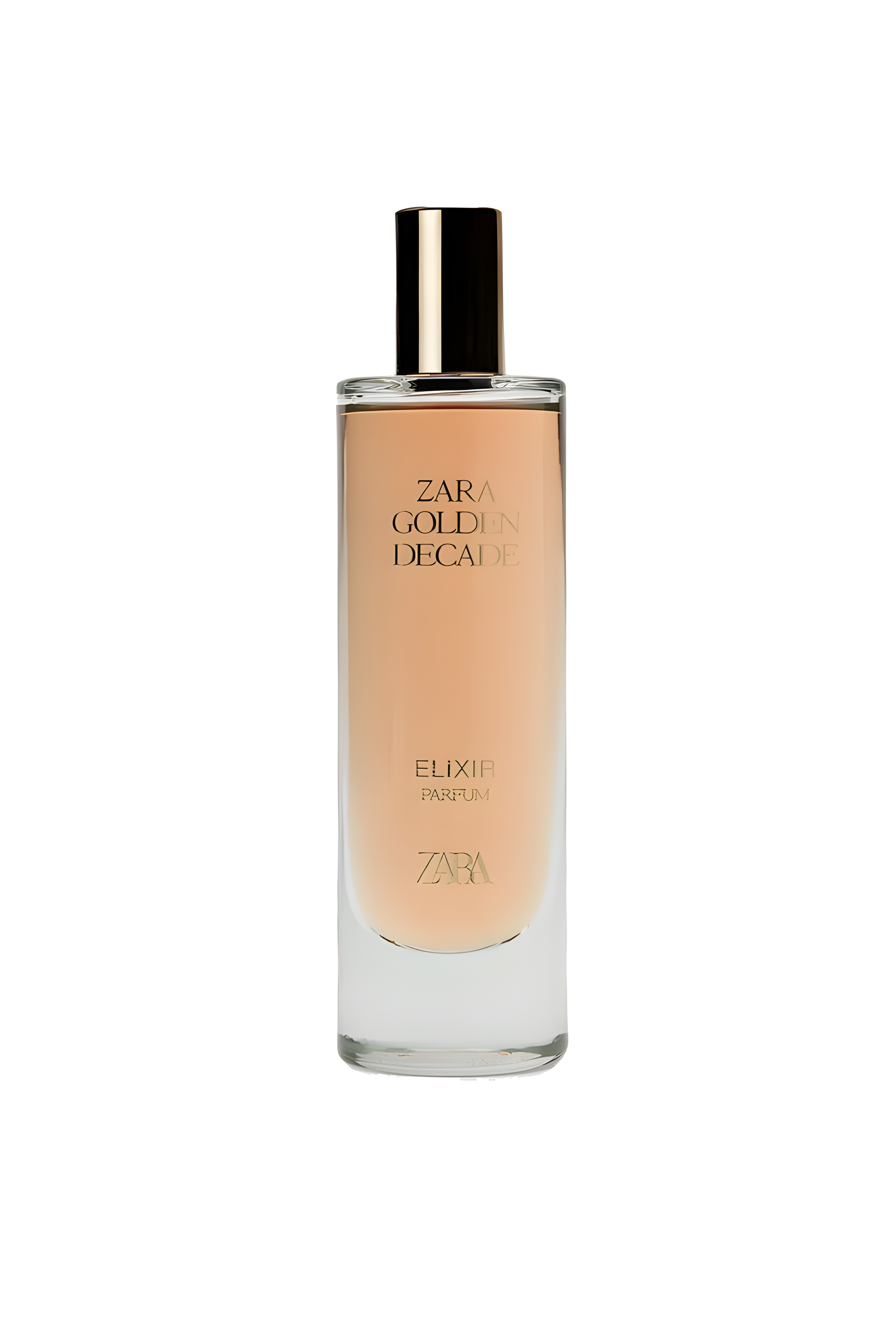 Golden Decade Elixir Parfum by Zara perfume bottle