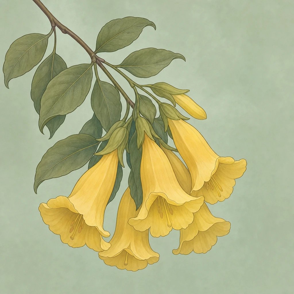 Picture of Yellow Bells note